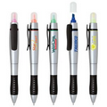 Highlighter ball point pens
